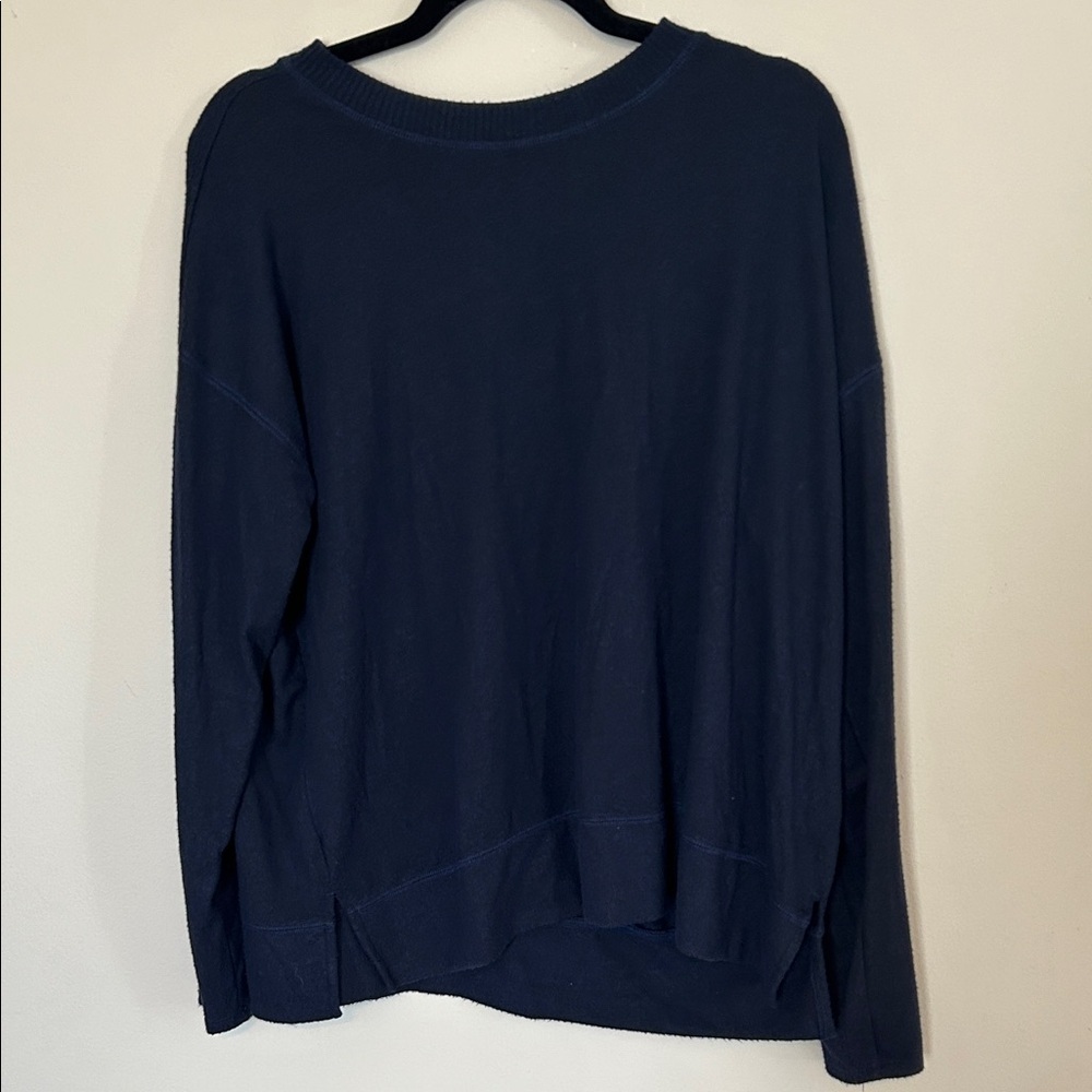Lucky Brand Navy Blue Sweater